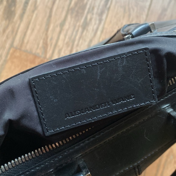 Alexander Wang large black leather 2 Way Bag, excellent condition . - Picture 11 of 12
